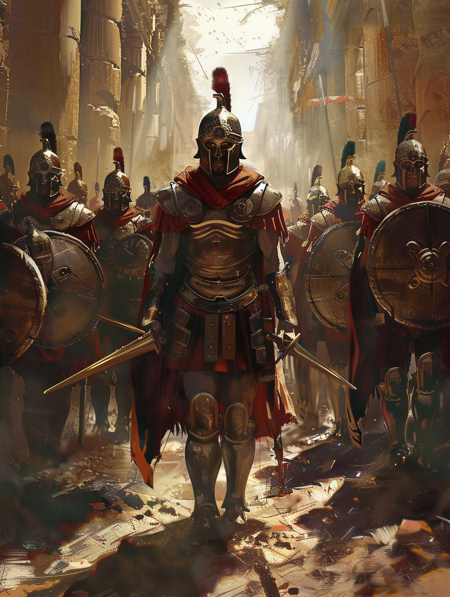 Roman soldiers, darkkevn